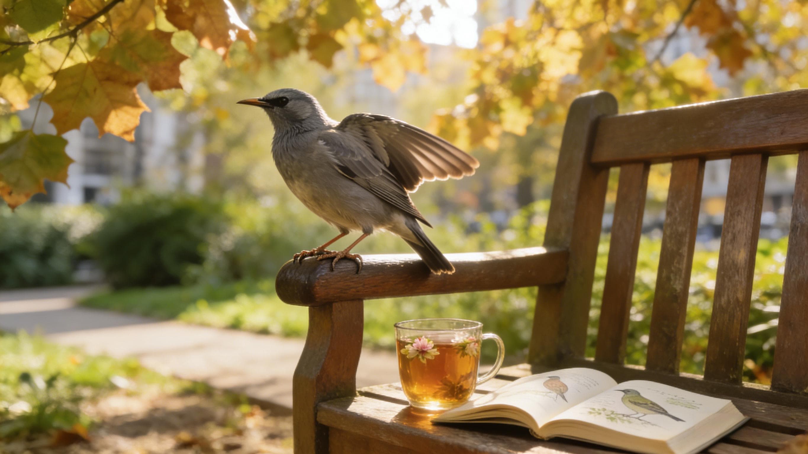 Die "unsichtbaren Bewohner" in städtischen Parks-Die Heilkraft, die unter den Zweigen verborgen ist